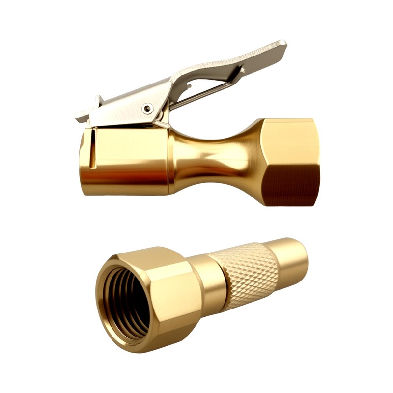EFGTEK 2PCS 1/4 Inch NPT Inch Tire Inflation Valve with
