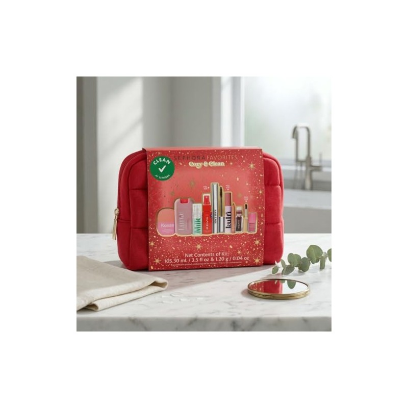 Sephora Cozy & Clean Makeup Holiday Gift Set – 9