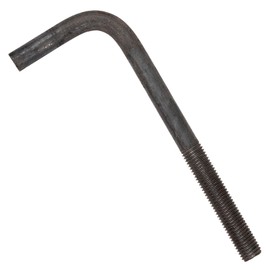 3/4"-10 x 10" L-Bolt Concrete Anchor Bolt - Plain Finish by Conquest Fasteners