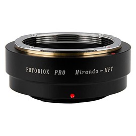 Fotodiox Pro Lens Mount Adapter, Miranda Lens to Olympus Panasonic Micro Four Third (MFT) Mirrorless Cameras