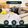 Zollner 001 Tea Towels, Half Linen, 50 x 70 cm,