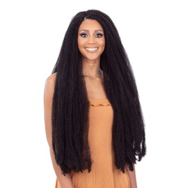 Shake N Go FreeTress Crochet Braids 3X Pre-Fluffed Poppin Twist 24'' (3-pack, T30)