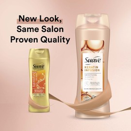 Suave Professionals Smoothing Shampoo, Keratin Infusion, 12.6 oz