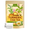TeeLux Turmeric Chai Tea, Turmeric Tea with Licorice, Cinnamon, Ginger