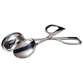 Winco ST-2 Salad Tong, 2-Side Spoon, 10-Inch, Medium, Stainless Steel