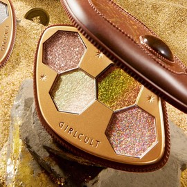 4 Color Eyeshadow Palette, Shimmering Eye Shadow Makeup Palette, High Pigmented Eyeshadow Powder, Long Lasting Shimmering Eye Shadow Makeup Products, Girlcult, Gifts,  Eyeshadow Palette