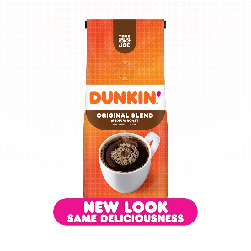 Dunkin' Original Blend Medium Roast Ground Coffee, 20 Ounces