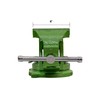 OEMTOOLS 24217 4-Inch Heavy Duty Bench Vise with 360-Degree Swivel