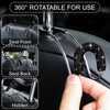 Soleebee 2 Pack Bling Car Headrest Hooks Crystal Rhinestones Universal