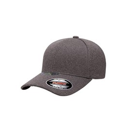 Flexfit Unipanel Melange Cap Baseball, Melangeheathergrey, S/M