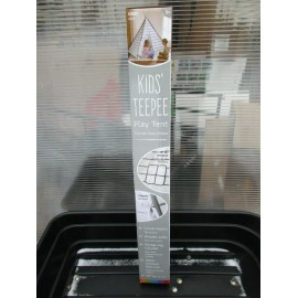 Hearthsong New, HearthSong Teepee Play Tent, 55-In L x 55-In W x 55-In H, Gray