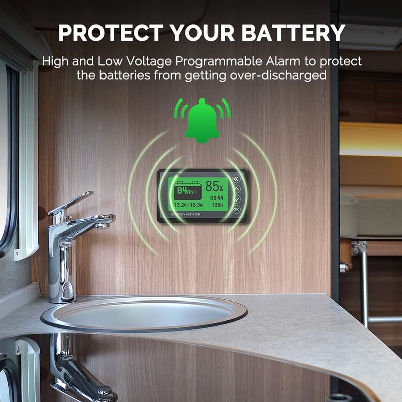Battery Capacity Indicator Compact Size PVC Film Waterproof Battery Monitoring