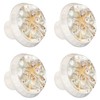 NEWzone 4 Pack Dresser Drawer Cabinet Knobs Seashells on a