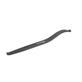Pit Posse Motorcycle Tool Steel Tire Remover - Iron Lever Pry Bar Changer Curved 15" - Tire Spoon - Easy Removal and Installation of Your Tires - Strong Construction - Curved Ends - DIY Tire Change