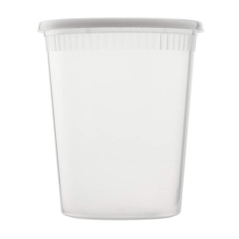 Karat [32oz - 240 ct] Clear PP Injection Molded Round