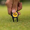 Callaway 4-in-1 Golf Divot Repair Tool, Black/Yellow