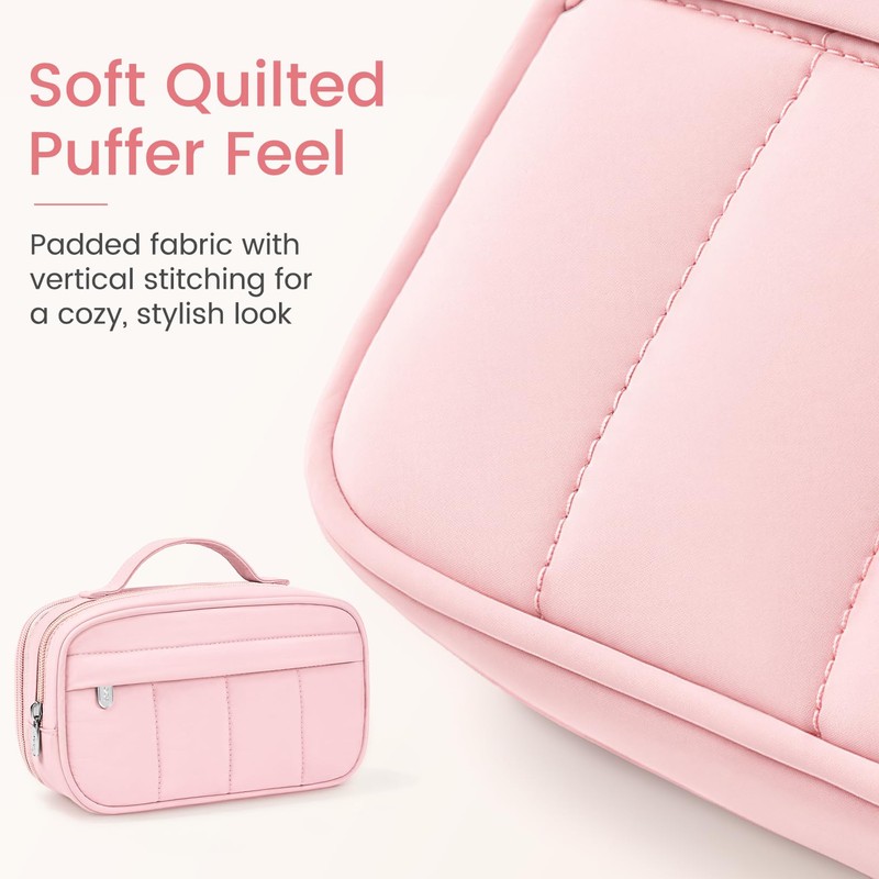 Sooez Pencil Case for Girls, Cute Large Capacity Pencil Pouch