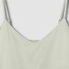JAJU [JAJU] Women's Satin Stretch Slip Dress_Khaki Gray