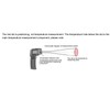 Handheld Thermometer 12:1 50:1 Measured Distance Ratio LCD Display Heat