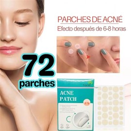 72 Parches para piel con tendencia al acné, reducen las imperfecciones, pimple patch invisibles, transparente, se puede maquillar sobre ellos, anti-im