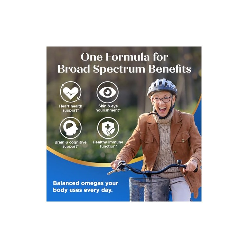 Purity Products Fórmula Vegana Omega Complejo Ácidos Grasos Esenciales Cápsulas