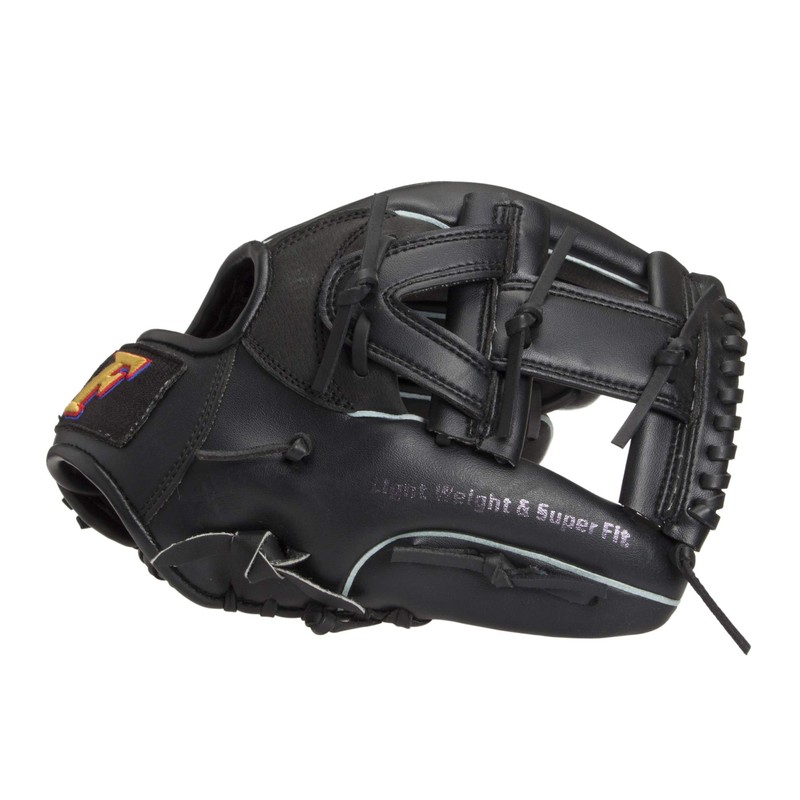 Falcon Boys' Softball Glove LH (Right Throw) FGS-211 Black, Large