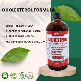 Livingston Natural Herbal Labs Cholesterol Formula By Livingston Natural Herbal Labs, Plant Based, 16 oz.