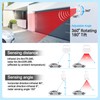 GREENCYCLE 6PC Driveway Alarm Wireless Outside, Motion Sensor Waterproof Doorbell,