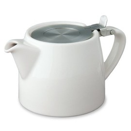 Stump Teapot (White)