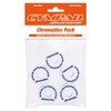 Cympad Chromatics Cymbal Felt Set 40 mm 5 Pieces White