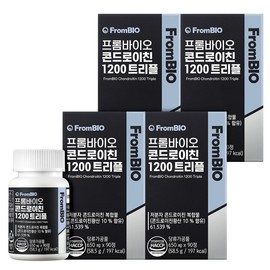 프롬바이오 콘드로이친 1200 트리플 90정x4박스/4개월 FromBio Chondroitin 1200 Triple 90 Tablets x 4 Boxes / 4 Months