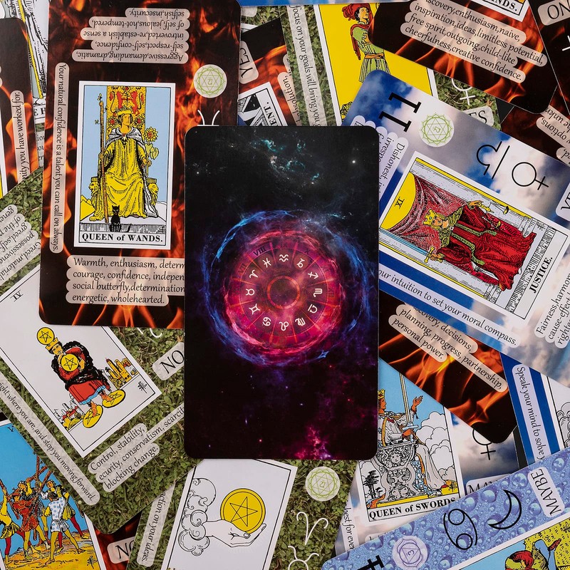 Tarot Cards with Meanings on Them, Learning Tarot Cards Set