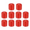 DMiotech 10pcs 32mm Inner Diameter Red Screw Protector Rubber End