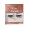 i•ENVY False Eyelashes Real Mink Lashes Dramatic Long Eyelashes (Rose
