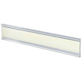 Azar Displays 199604 6-Inch Width by 1.5-Inch Height Adhesive Back Nameplate, 10-Pack
