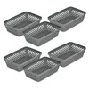 Glad Plastic Storage Basket Set - Multipurpose Drawer Trays, Kitchen