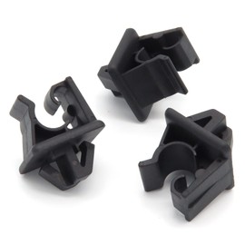 VVO Fasteners Plastic Bonnet Strut or Stay Rod Holder Clip, Black (Single)
