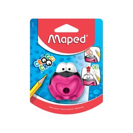Maped Sacapuntas Croc-Croc Rana, 1 Orificio, Multicolor