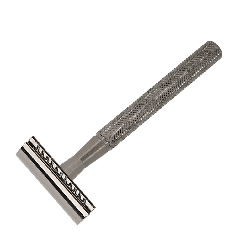 Manual Pocket Beard Trimmer Metal Vintage Double Sided Manual Facial