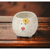 21056 Fine Ceramic Cute Lamb Sheep Decorative Bowl-Candy Bowl, 5"