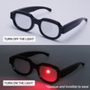 LED Luminous Glasses - Glasses: Red Light