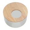 Hamster Sand Bathtub Small Round Shaped Pet Sand Box Transparent