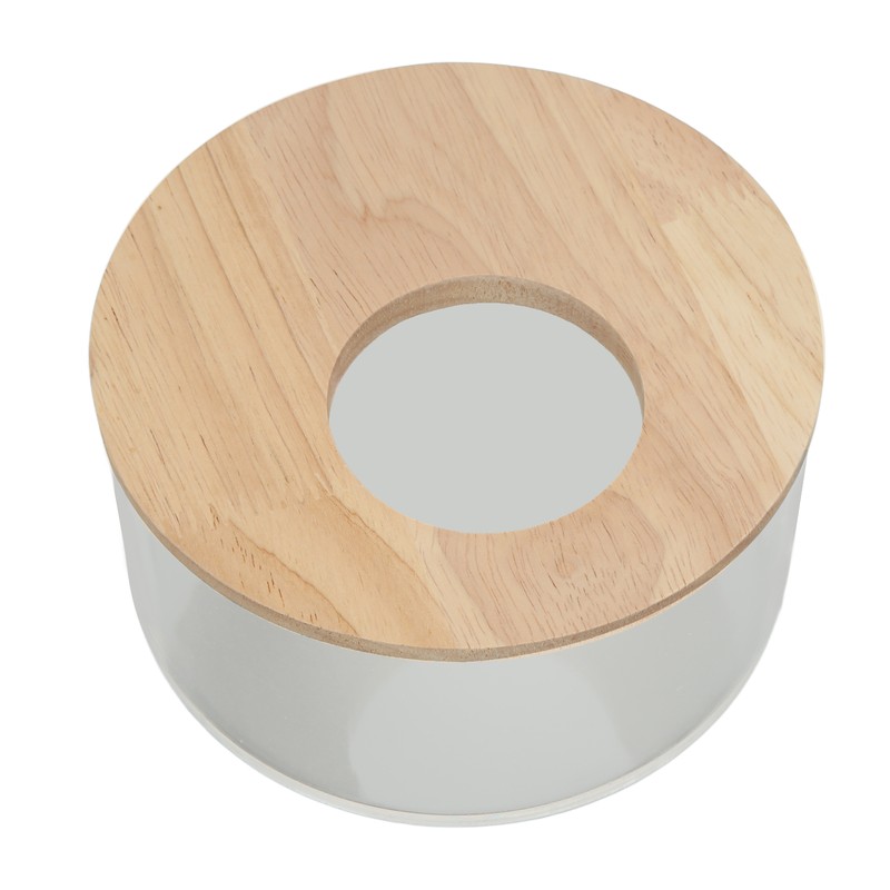 Hamster Sand Bathtub Small Round Shaped Pet Sand Box Transparent