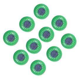 HEMOTON 10pcs Plastic Bird Nests Bird Nesting Bowls Pigeon Nest Bowl Breeding Hatching Nest for Pigeons Quails and Small Birds