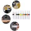 WayinTop 50pcs PCB Drill Bits Set Spiral Flute Carbide 0.3mm-1.2mm