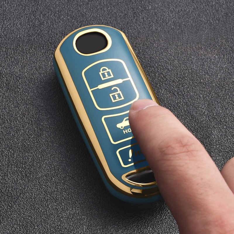 ELOHEI for Mazda Key Fob Cover Case, Compatible with Mazda