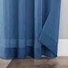 No. 918 Erica Crushed Textured Sheer Voile Rod Pocket Curtain