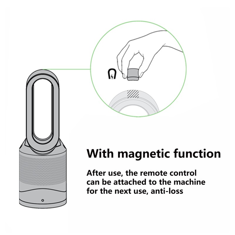 Xxtylo Remote Control for Dyson Hot + Cool HP02 HP03