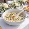 25Pcs Disposable Solid Serving Spoons, 8 Inch Sturdy Food-Grade Serving