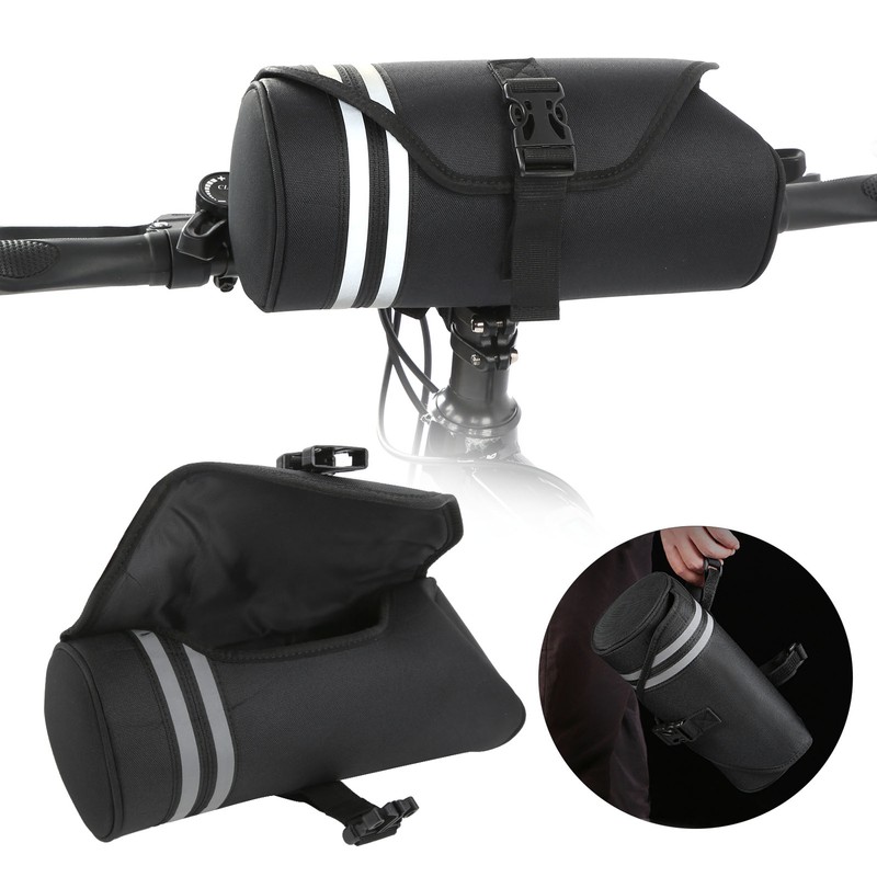 Bike Handlebar Bag Large Capacity Front Tube Cycling Bag Bike